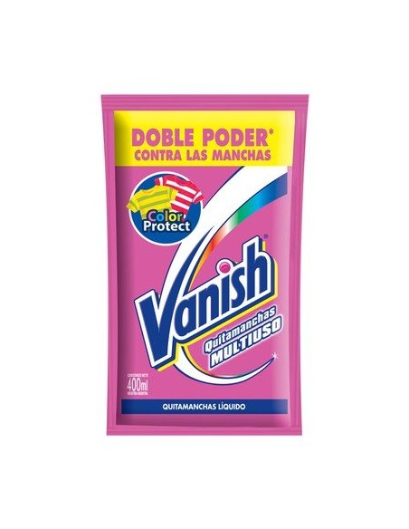 QUITAMANCHAS VANISH ROPA COLOR DP 400CC