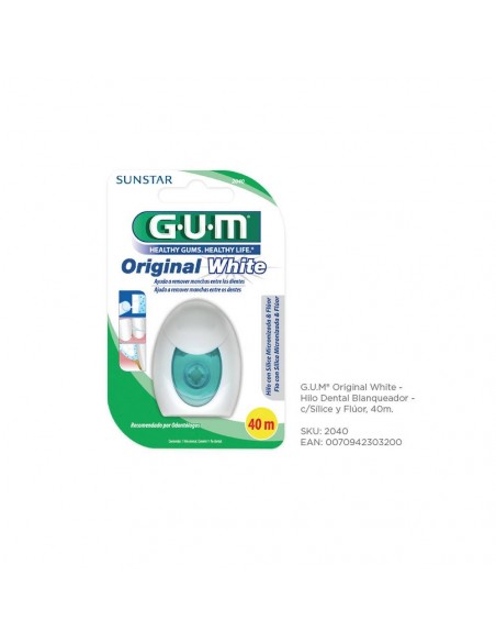HILO DENTAL GUM ORIGINAL WHITE BLANQ 2040