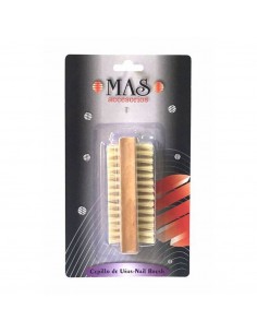 CEPILLO UÑAS MAS MADERA DOBLE