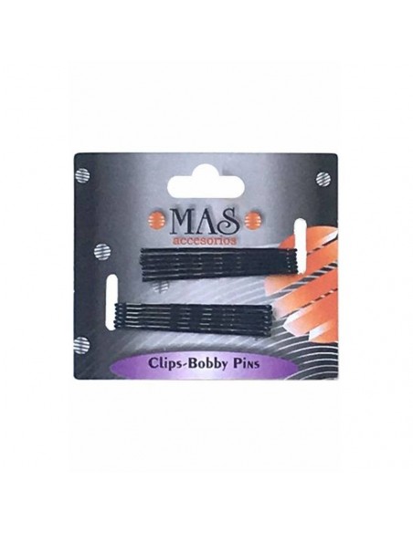 PELO-BROCHES Y COLITAS- MAS INVISIBLE LARGO NEGRO 12 UN