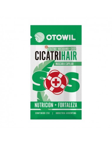 CREMA DE TRATAMIENTO OTOWIL CICATRIHAIR KERATINA Y MACADAM. 25 GR