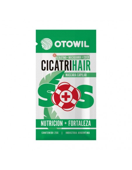 CREMA DE TRATAMIENTO OTOWIL CICATRIHAIR KERATINA Y MACADAM. 25 GR
