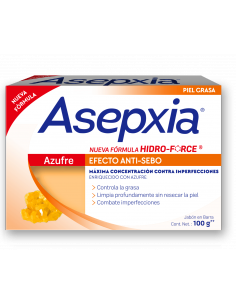 JABON DE TOC ASEPXIA AZUFRE 100GR
