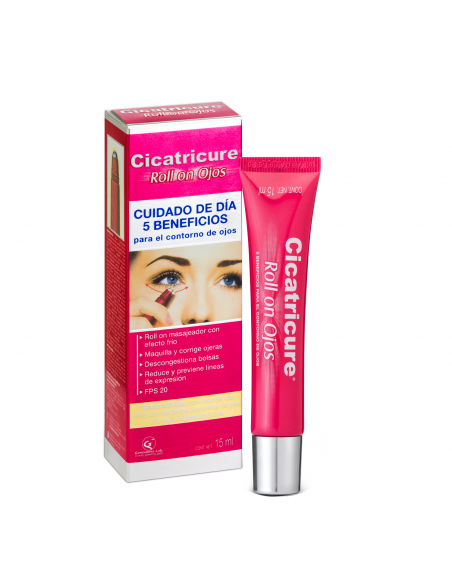 CR CICATRICURE ROLLON OJOS 15GR