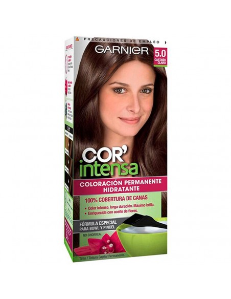 KIT CON AMONIACO GARNIER MINIKIT COLOR INTENSO 50 CASTAñO CL  