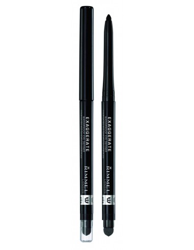 DELINEADOR P/OJOS RIMMEL EXAGERATE BLACK 001  