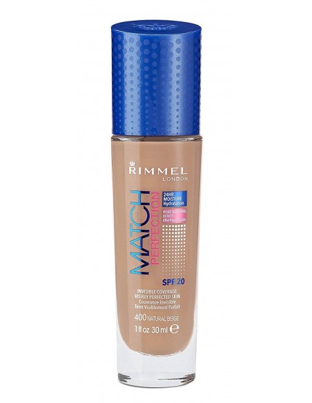 BASE RIMMEL MATCH PERFECTION N.BEIGE 400  