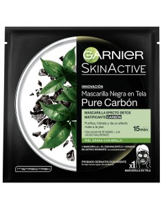 MASCARA FACIAL GARNIER PURE CARBON