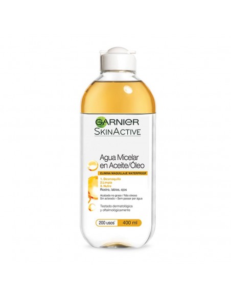 AGUA MICELAR GARNIER ACEITE/OLEO 400CC