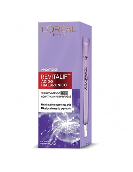 CR LOREAL REVITALIF OJOS A.HIALURO 15CC