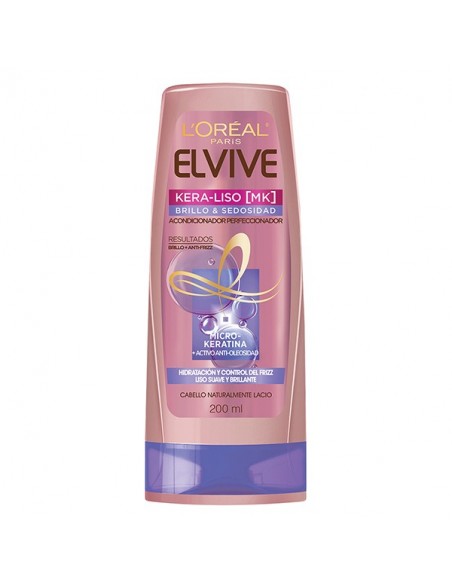 ACOND.ELVIVE KERALISO BRILLO Y SED 200CC
