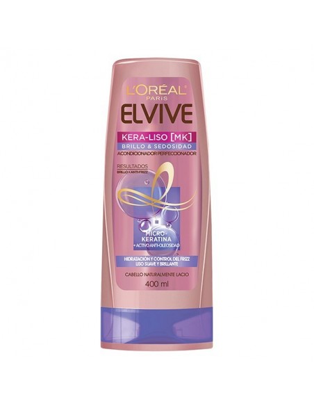 ACOND.ELVIVE KERALISO BRILLO Y SED 400CC