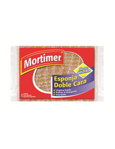 ESPONJA MORTIMER DOBLE CARA 1UN