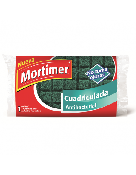 ESPONJA MORTIMER ANTIBACTERIAL 1UN