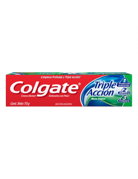 DENTIFRICO COLGATE TRIPLE ACCION 70GR