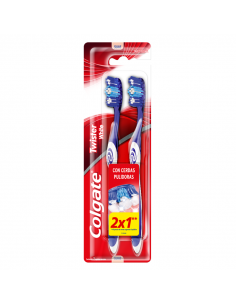 CEPILLO D.COLGATE TWISTER SUAVE/MEDIO 2X1