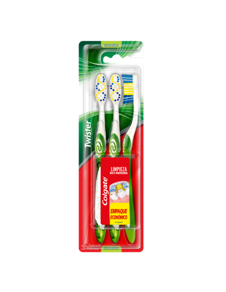 CEPILLO D.COLGATE TWISTER 3X2