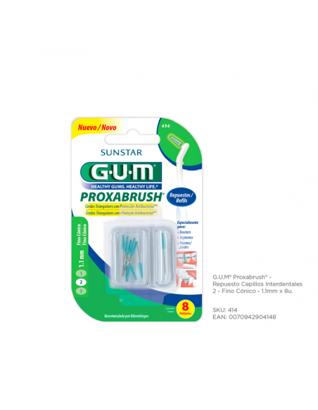 CEP INTERD GUM POXABRUSH CON 1.1 X4UN