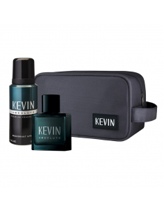 SET DE PERFUME KEVIN ABSOLUTE EDT + DEO 150 + NECESER 60 CC