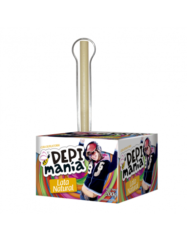 CERA  DEPILATORIA DEPIMANIA NATURAL 200 GR