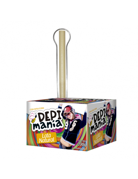 CERA  DEPILATORIA DEPIMANIA NATURAL 200 GR