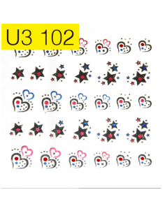 STICKERS P/UÑAS JESSAMY 3D FANTASIA