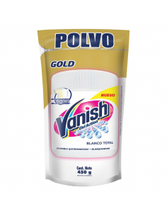 QUITAMANCHAS VANISH WHITE POLVO DP 450GR