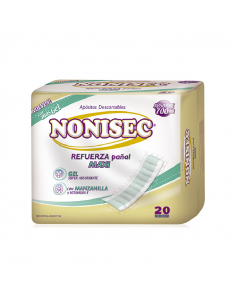 APOSITOS NONISEC REFUERZA PAÑAL MAXI 20UN