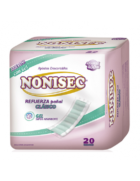 APOSITOS NONISEC REFUERZA PAÑAL 20UN
