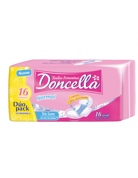 T.F.DONCELLA C/ALAS S/P POCKET 16UN