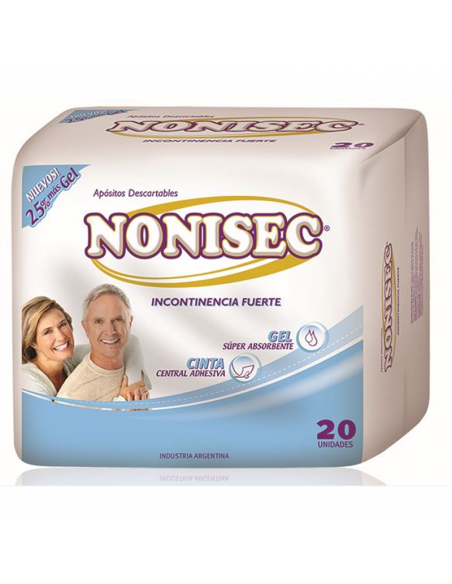 APOSITOS NONISEC INCONTINENCIA FUERTE 20UN