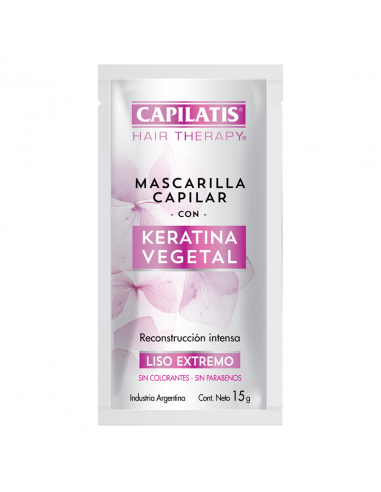 CREMA DE TRATAMIENTO CAPILATIS KERATINA 15 GR