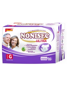 PAÑALES P/ADUL NONISEC ULTRA GDE 16UN