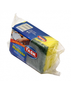 ESPONJA TASK MULTIUSO C/FIBRA 1UN