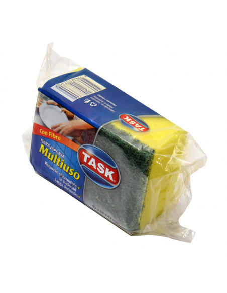ESPONJA TASK MULTIUSO C/FIBRA 1UN