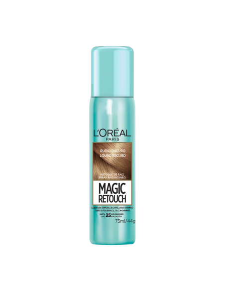 TINTURAS Y PERMANENTES LOREAL MAGIC RETOUCH RUBIO OSCURO  