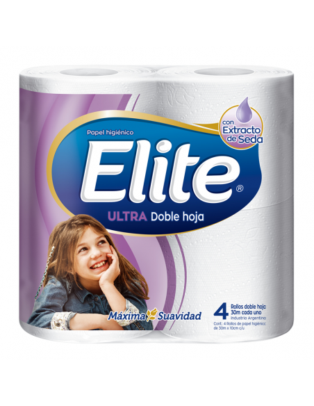 PAPEL HIG ELITE ULT SUAVE DH 30MT 4U