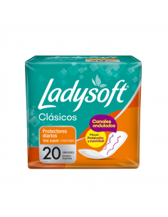 PROT.DIARIO LADYSOFT CLASICO S/A 20UN