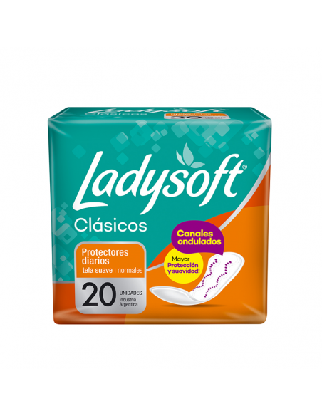 PROT.DIARIO LADYSOFT CLASICO S/A 20UN