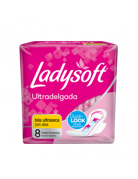 T.F.LADYSOFT ULTRADELGADAS U SECA C/A 8UN