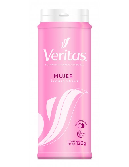 TALCO VERITAS MUJER 120GR