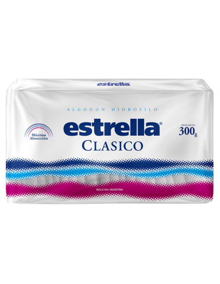 ALGODON ESTRELLA CLASICO 300GR