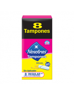TAMPONES NOSOTRAS REGULAR 8UN
