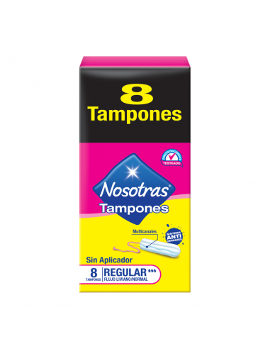 TAMPONES NOSOTRAS REGULAR 8 UN