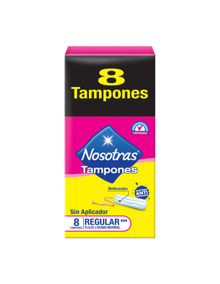 TAMPONES NOSOTRAS REGULAR 8 UN