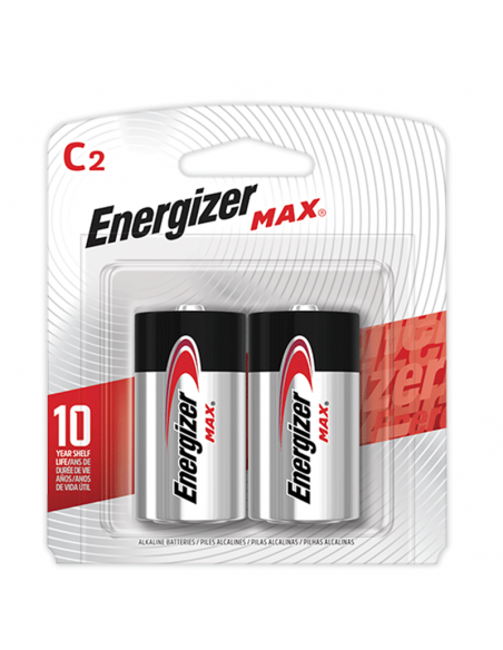 PILAS ENERGIZER BLISTER MAX C ALC MED 2UN
