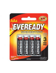 PILAS EVEREADY BLISTER EXT DUR AA 4UN