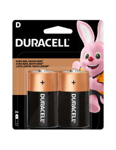 PILAS DURACELL BLISTER D GRANDES  2UN