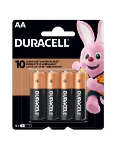 PILAS DURACELL BLISTER AA 4UN