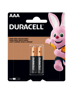 PILAS DURACELL BLISTER AAA 2UN